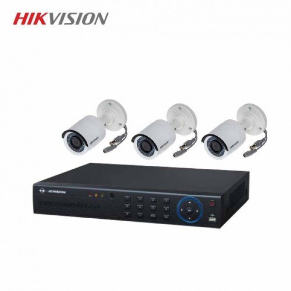 HIKVISION 3 unit 720P night vision security cc camera Package 2026 jessore bd